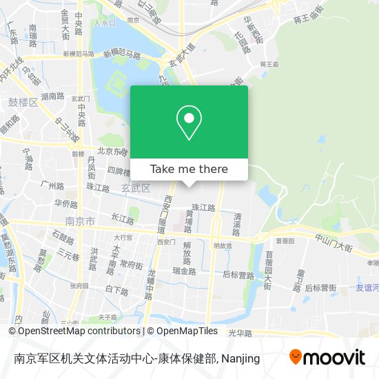 南京军区机关文体活动中心-康体保健部 map