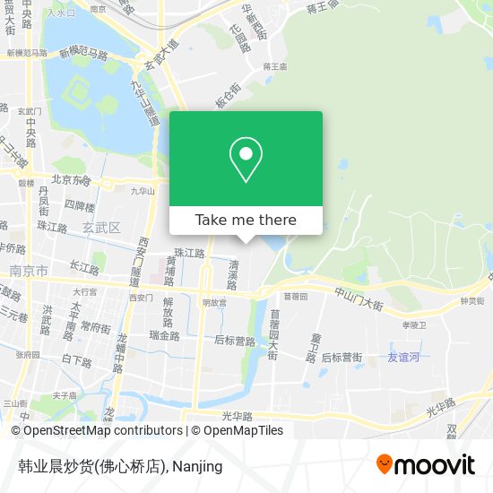 韩业晨炒货(佛心桥店) map
