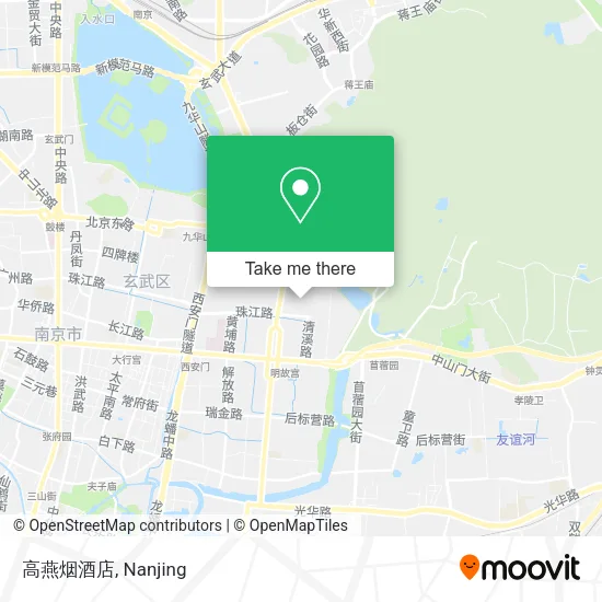 高燕烟酒店 map