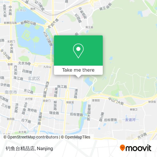 钓鱼台精品店 map