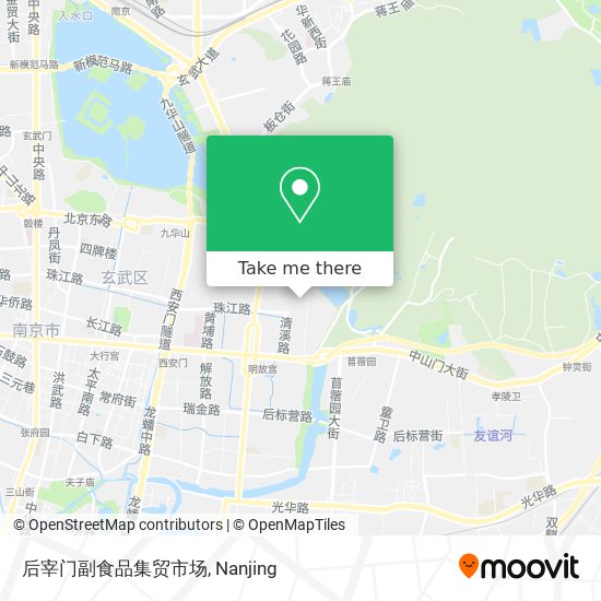 后宰门副食品集贸市场 map