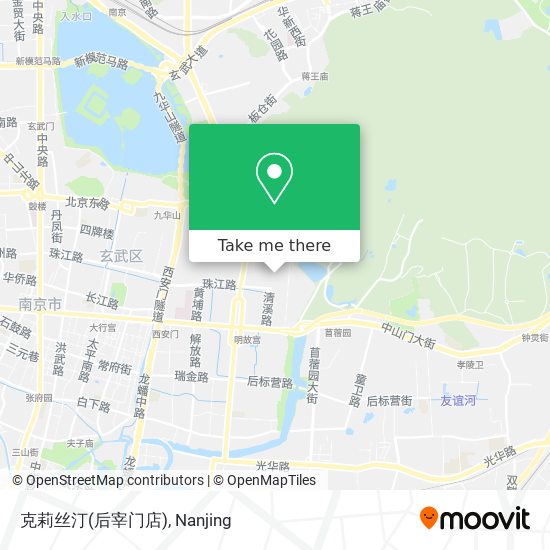 克莉丝汀(后宰门店) map