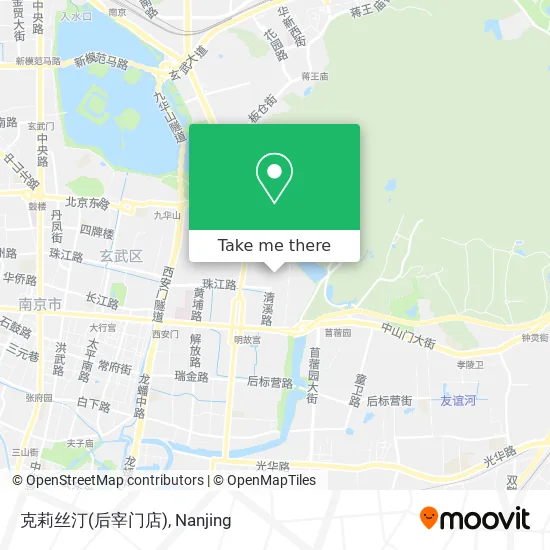 克莉丝汀(后宰门店) map