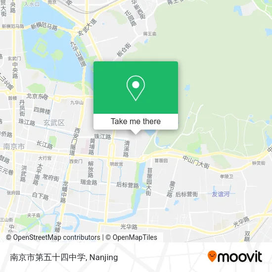 南京市第五十四中学 map