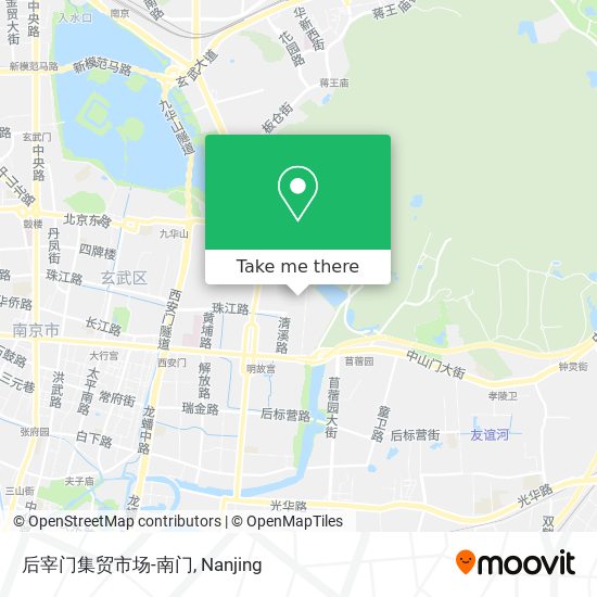 后宰门集贸市场-南门 map