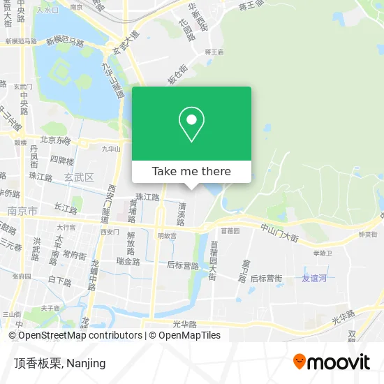 顶香板栗 map