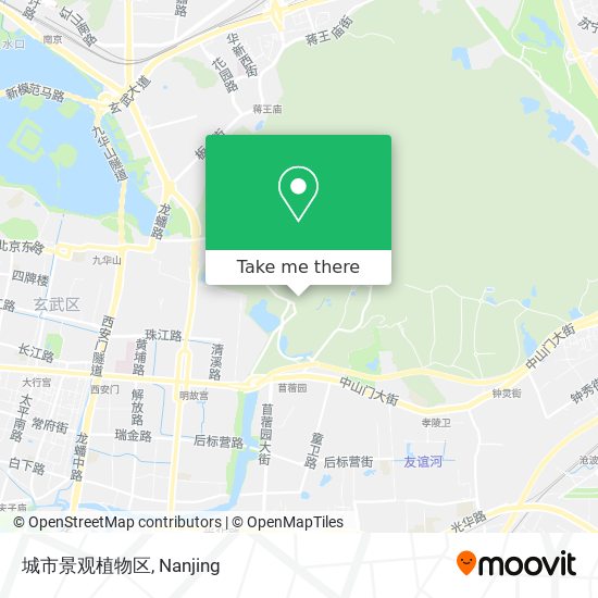 城市景观植物区 map