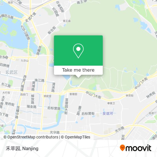 禾草园 map