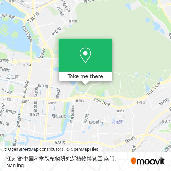 江苏省·中国科学院植物研究所植物博览园-南门 map