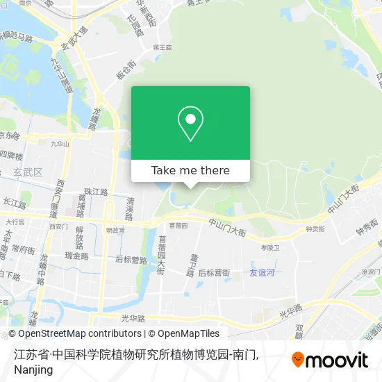 江苏省·中国科学院植物研究所植物博览园-南门 map