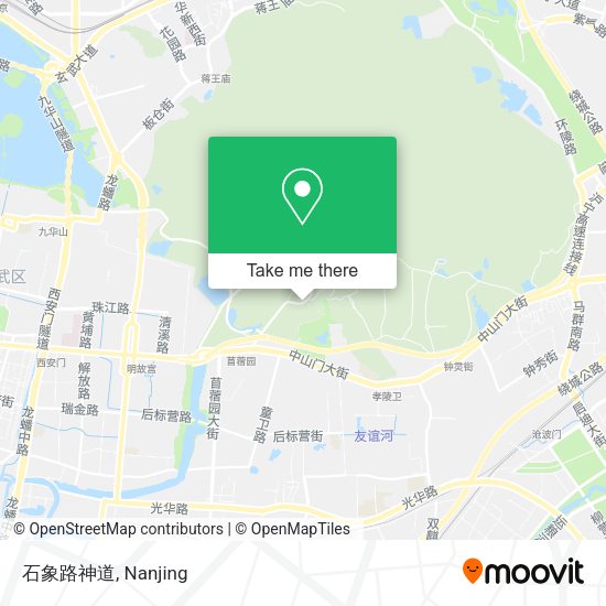 石象路神道 map