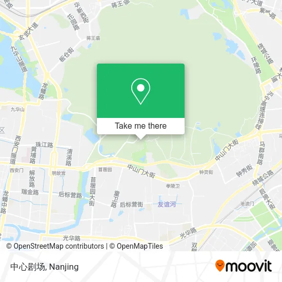 中心剧场 map