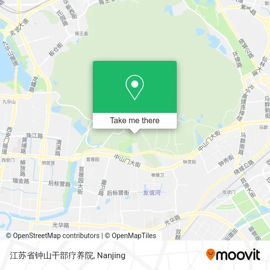 江苏省钟山干部疗养院 map