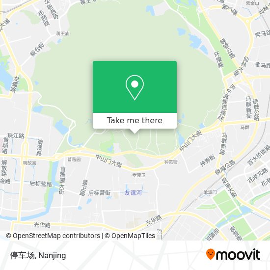 停车场 map