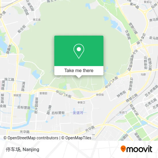 停车场 map