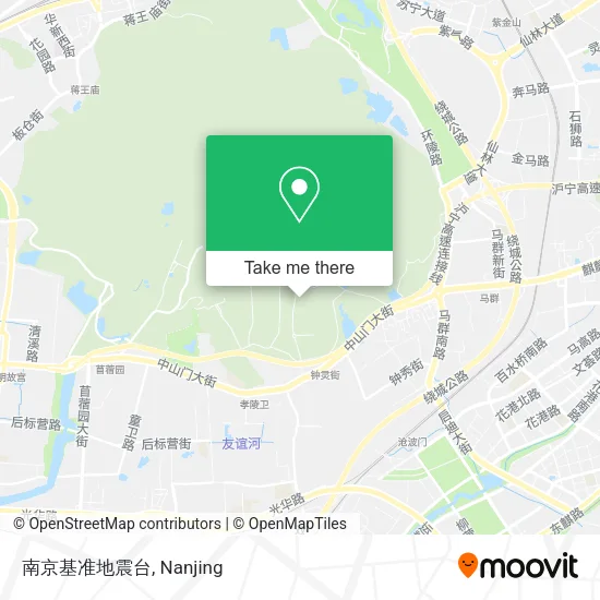 南京基准地震台 map