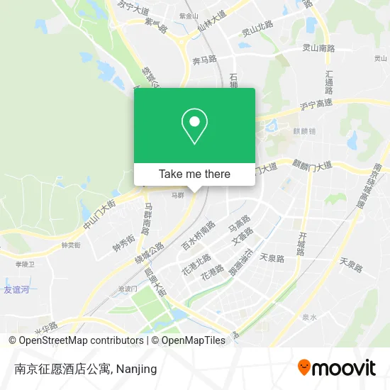 南京征愿酒店公寓 map