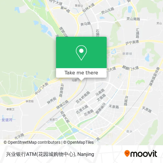 兴业银行ATM(花园城购物中心) map