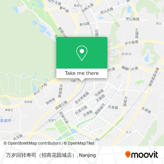 万岁回转寿司（招商花园城店） map
