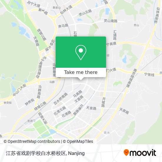 江苏省戏剧学校白水桥校区 map