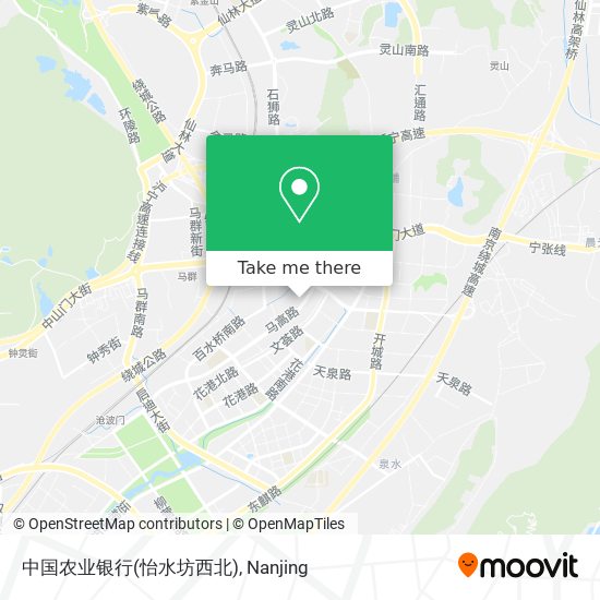中国农业银行(怡水坊西北) map