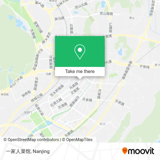 一家人菜馆 map