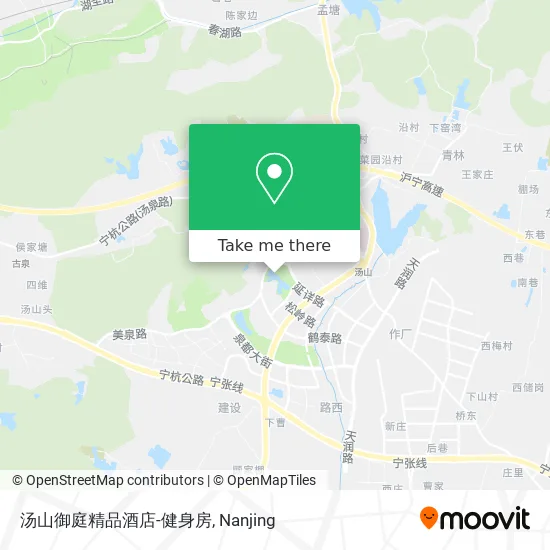 汤山御庭精品酒店-健身房 map