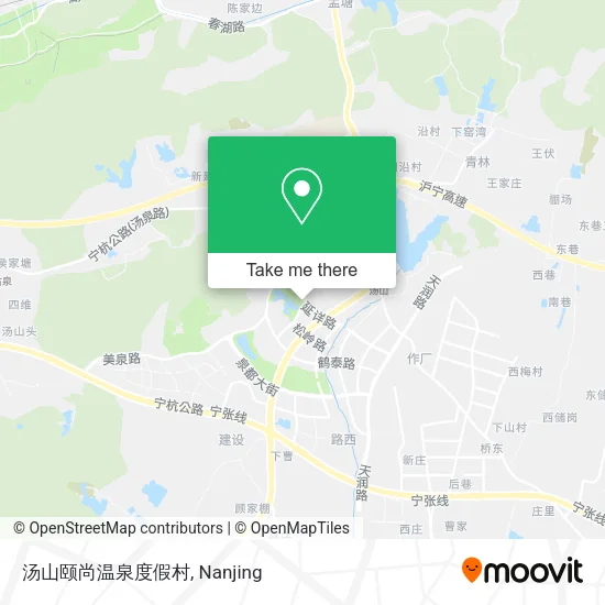 汤山颐尚温泉度假村 map