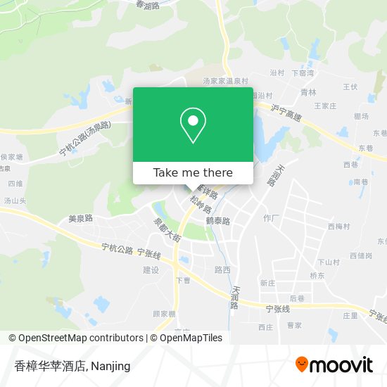 香樟华苹酒店 map