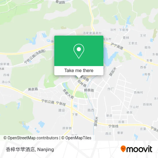 香樟华苹酒店 map