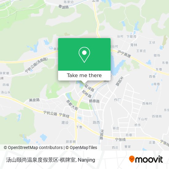 汤山颐尚温泉度假景区-棋牌室 map