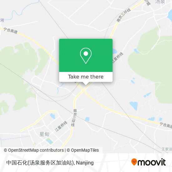 中国石化(汤泉服务区加油站) map