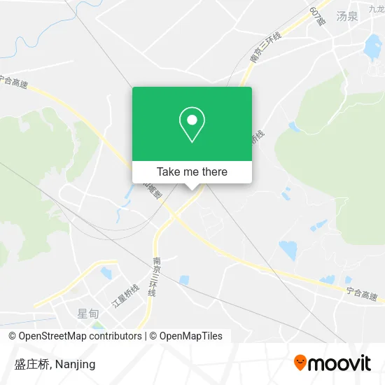 盛庄桥 map