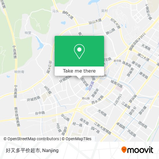 好又多平价超市 map
