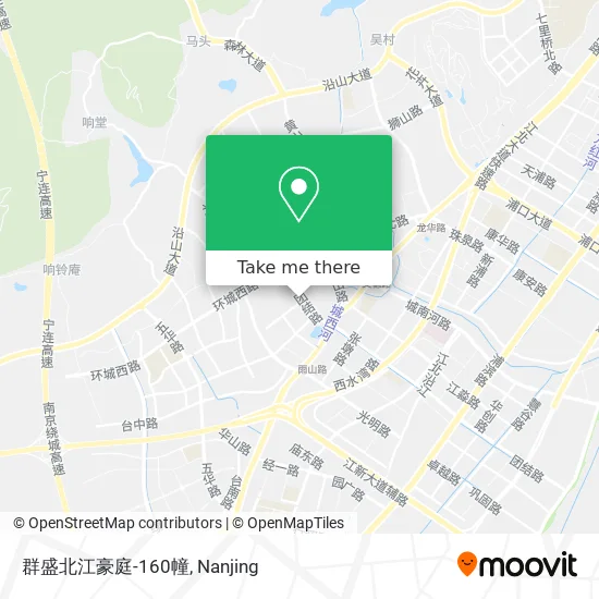 群盛北江豪庭-160幢 map