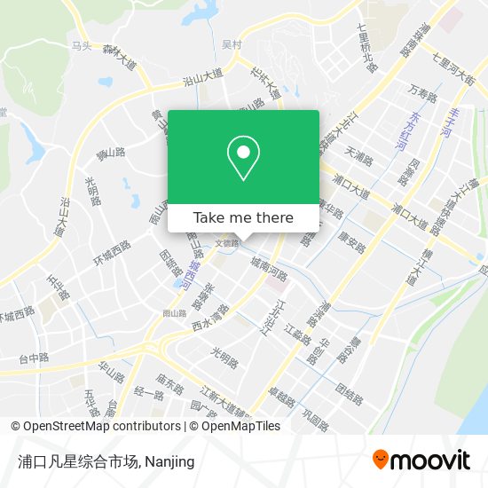 浦口凡星综合市场 map