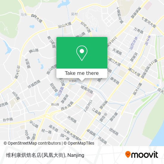 维利康烘焙名店(凤凰大街) map