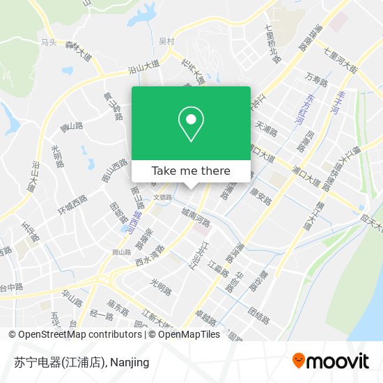 苏宁电器(江浦店) map