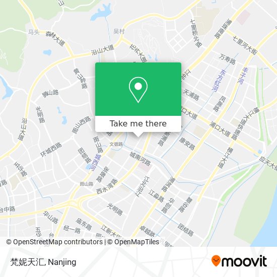 梵妮天汇 map