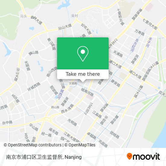 南京市浦口区卫生监督所 map