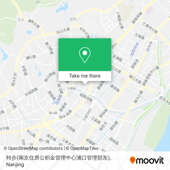 特步(南京住房公积金管理中心浦口管理部东) map