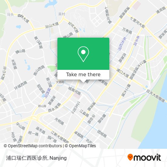 浦口瑞仁西医诊所 map