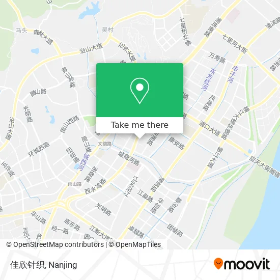 佳欣针织 map