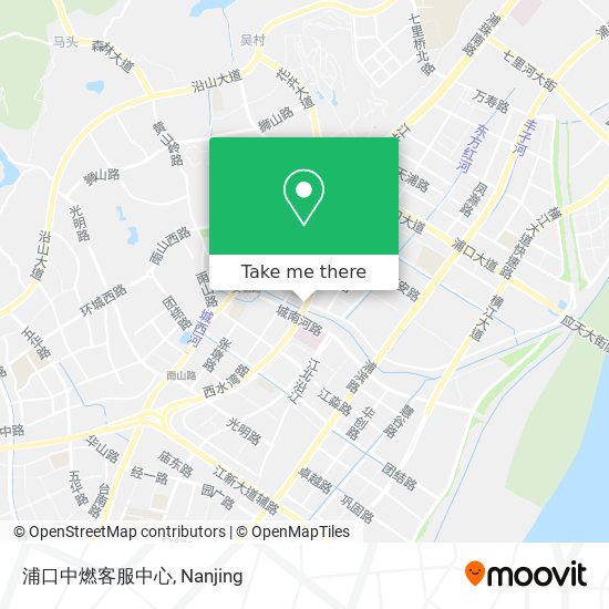 浦口中燃客服中心 map