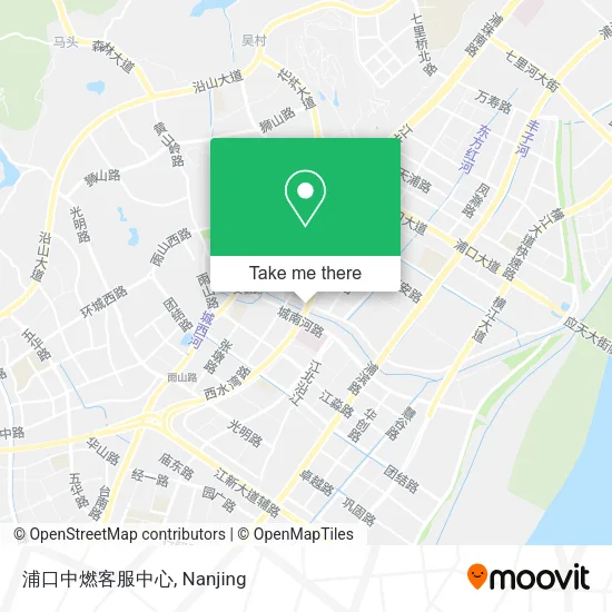 浦口中燃客服中心 map
