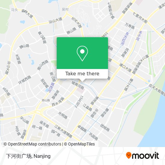 下河街广场 map