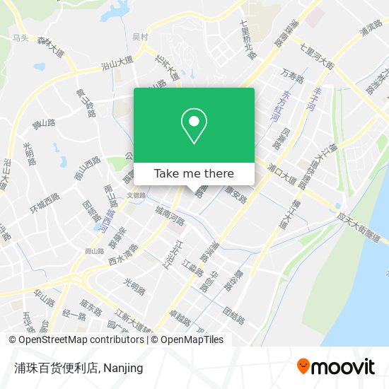 浦珠百货便利店 map