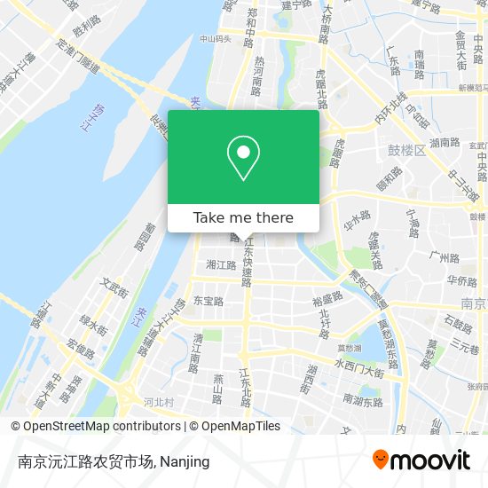 南京沅江路农贸市场 map