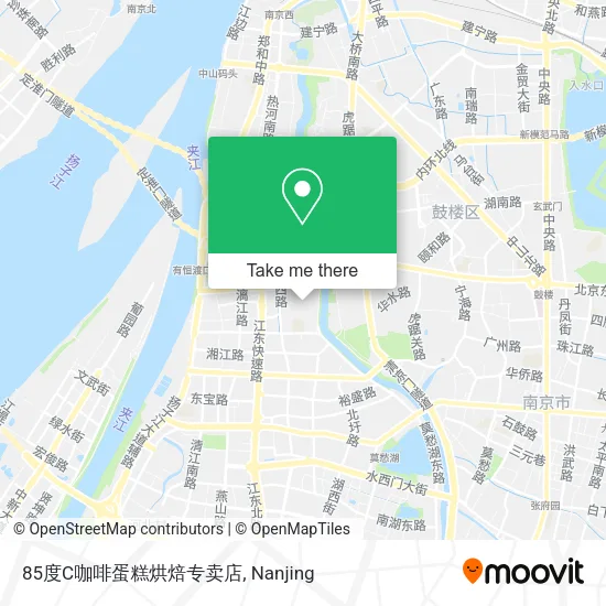 85度C咖啡蛋糕烘焙专卖店 map