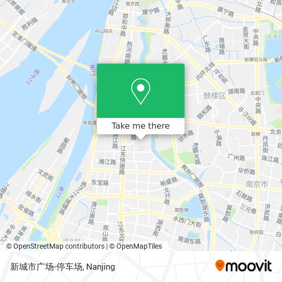 新城市广场-停车场 map